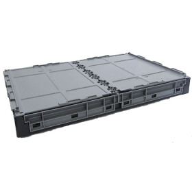 Stapelbarer Klappbehälter Clever-Move-Box, Größe 60x40x34cm