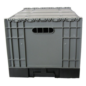Stapelbarer Klappbehälter Clever-Move-Box, Größe 60x40x34cm