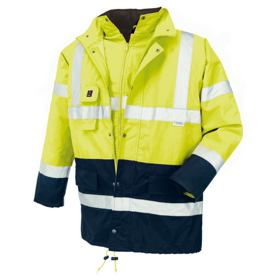 Warnschutzparka 4 in1  Größe XXL