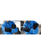 Winterklapphandschuhe Fleece Größe S/M Schwarz