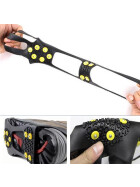 Schuhspike mit 10 Stahlspitzen L