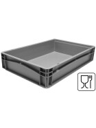 Pizzateigbehälter 60x40x12 cm stapelbar für Pizzeria und Hobby