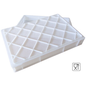 Nudeltrockner Set 6 Nudelhorden stapelbar mit Deckel