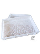 Nudeltrockner Set 6 Nudelhorden stapelbar mit Deckel