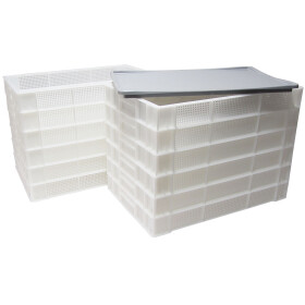 Nudeltrockner Set 12 Nudelhorden stapelbar mit zwei...