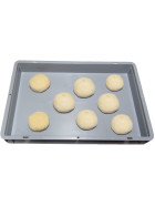8x Teigballenbehälter, Pizzaballenbehälter, Größe 60x40x7cm