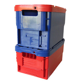 Postkiste Größe 28 blau