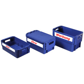 Postkiste Größe 28 blau