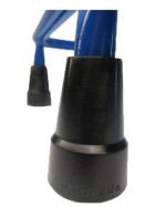 Zeitungsroller Multi 2, teil- und abnehmbar, mit Taschen in rot ohne Schnallriemenset