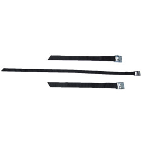 Zeitungsroller Multi 2, teil- und abnehmbar, mit Taschen in rot mit Schnallriemenset