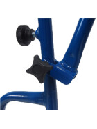 Zeitungsroller Multi 2, teil- und abnehmbar, mit Taschen in rot mit Schnallriemenset