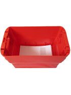 Postkiste Größe 28 rot