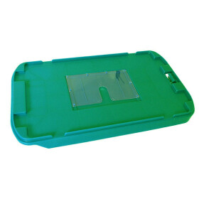 Deckel für Postkisten Farbe grün mit...