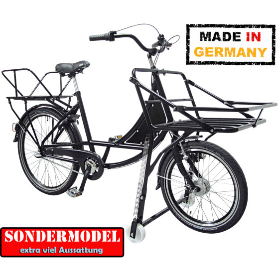 Werksrad Lastenrad mit Rollenständer T O P S E L L E R