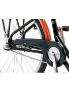 Transportdreirad mit Frontbox vorne, Heckträger für Box 40x30 cm