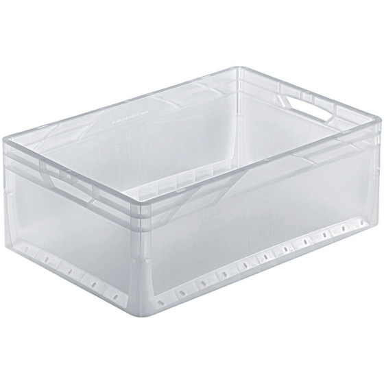 Kunststoffbehälter  transparent, Größe 60x40x22cm