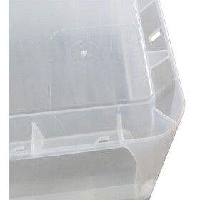 Kunststoffbehälter  transparent, Größe 60x40x22cm