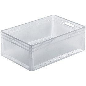 Kunststoffbehälter  transparent, Größe 60x40x22cm
