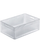 Kunststoffbehälter  transparent, Größe 60x40x22cm