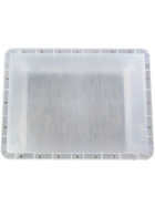 Kunststoffbehälter  transparent, Größe 60x40x22cm