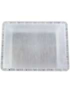 Kunststoffbehälter  transparent, Größe 60x40x22cm