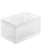 Kunststoffbehälter transparent, Größe 60x40x32cm