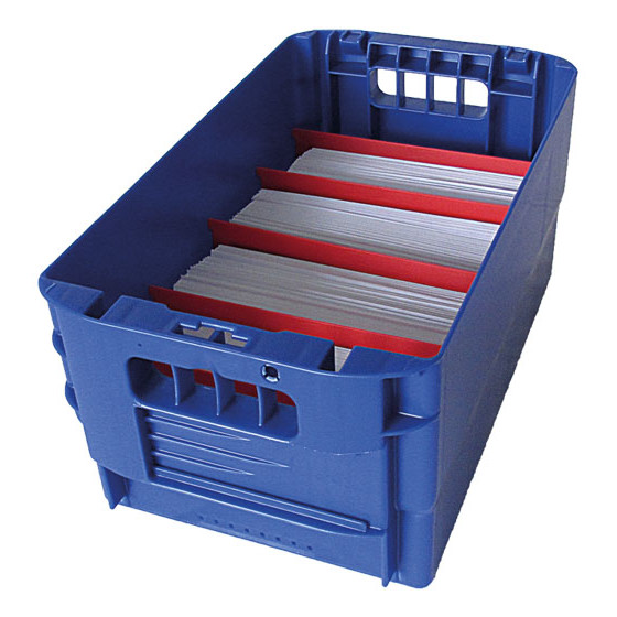 Postkiste Größe 21 blau