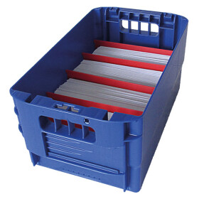 Postkiste Größe 21 blau