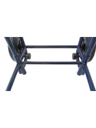 Zeitungsroller Multi 2, teil- und abnehmbar, mit Taschen Porty Pro in blau ohne Schnallriemenset