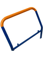 Zeitungsroller Multi 2, teil- und abnehmbar, mit Taschen Porty Pro in blau ohne Schnallriemenset