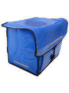 Zeitungsroller Multi 2, teil- und abnehmbar, mit Taschen Porty Pro in blau ohne Schnallriemenset