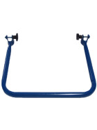 Zeitungsroller Multi 2, teil- und abnehmbar, mit Taschen Porty Pro in blau ohne Schnallriemenset