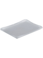 Auflagedeckel transparent für Pizzateigbehälter, Größe 40x30cm