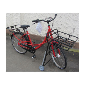Postfahrrad  Lastenfahrrad - RACER Rot 3-Gang