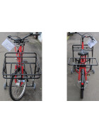 Postfahrrad  Lastenfahrrad - RACER Rot 3-Gang
