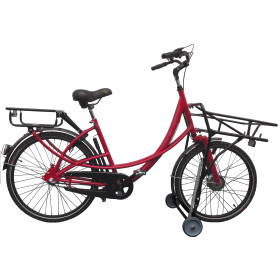 Postfahrrad  Lastenfahrrad - RACER Rot 7-Gang