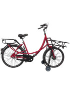 Postfahrrad  Lastenfahrrad - RACER Rot 7-Gang