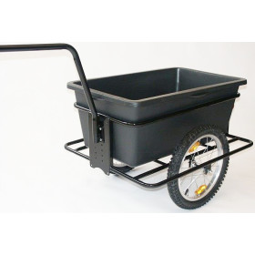 Zeitungswagen Big mit demontierbarer Hochdeichsel ohne Kunststoffdeckel