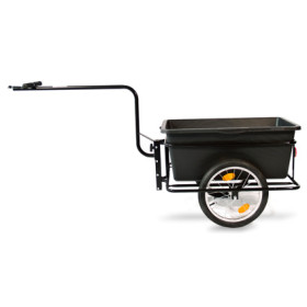 Zeitungswagen Big mit demontierbarer Hochdeichsel ohne Kunststoffdeckel