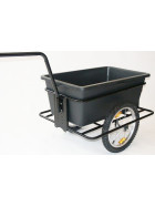 Zeitungswagen Big mit demontierbarer Hochdeichsel ohne Kunststoffdeckel