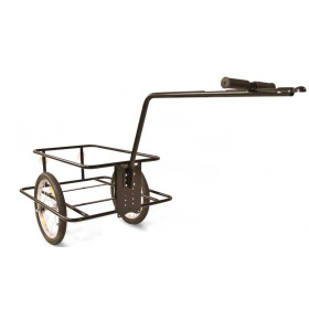 Zeitungswagen Big mit demontierbarer Hochdeichsel mit Kunststoffauflagedeckel