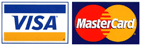 Bezahlung per Kreditkarte mit VISA und MasterCard